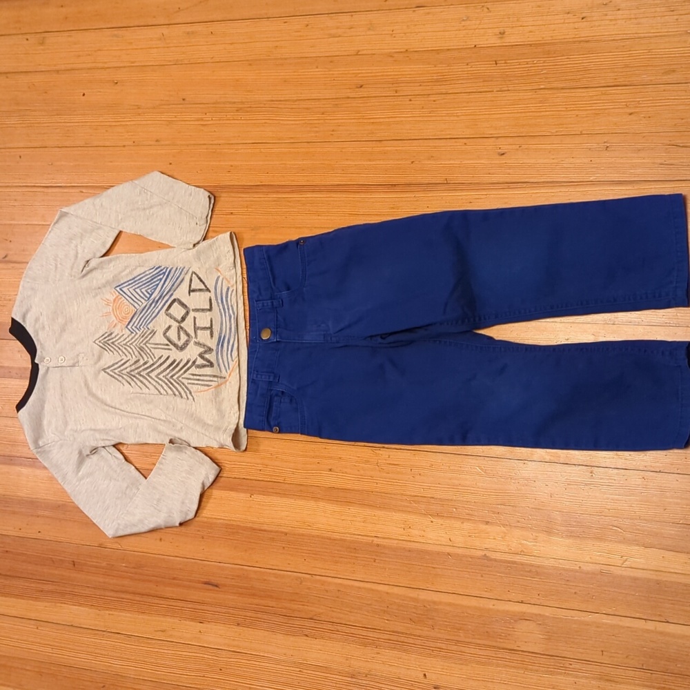 Komar Kids and Cherokee boys outfit size 4T